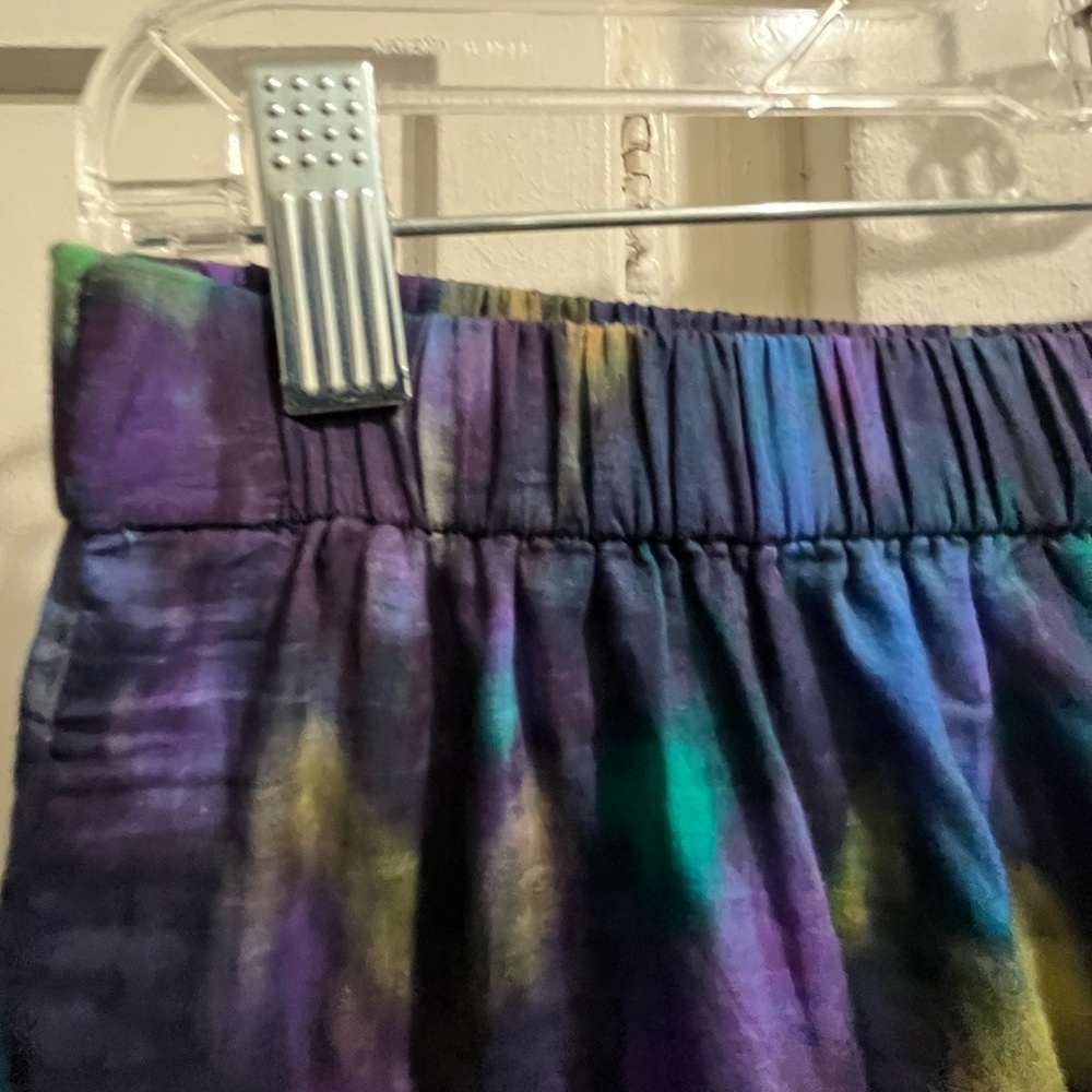 Isabel MARANT ETOILE Elfa Printed Midi Skirt size 36 blue/green print sz small - Picture 9 of 16